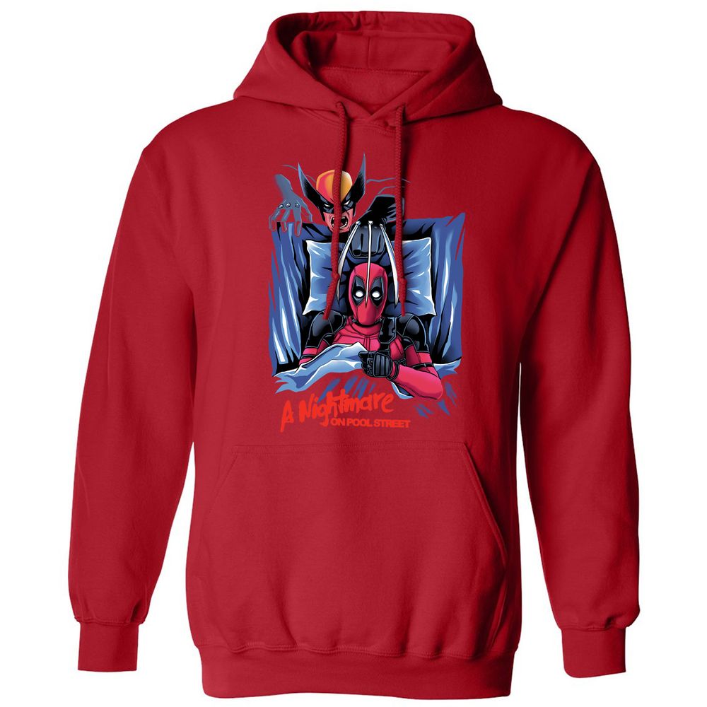 Classic Unisex Hoodie - JAPPP98D - Red - 5