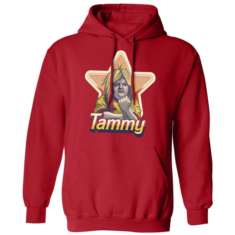 Classic Unisex Hoodie - K2AGXSX2 - Red - 5