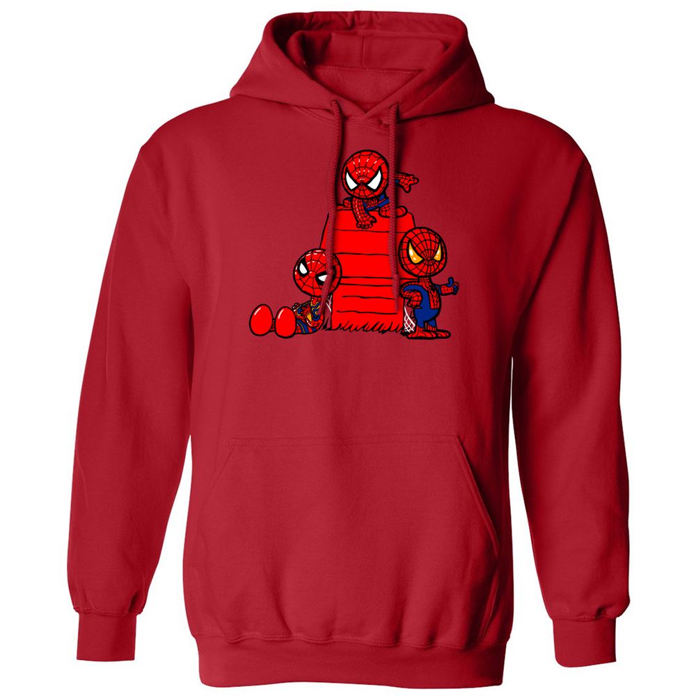 Classic Unisex Hoodie - UX783ZYP - Red - 5