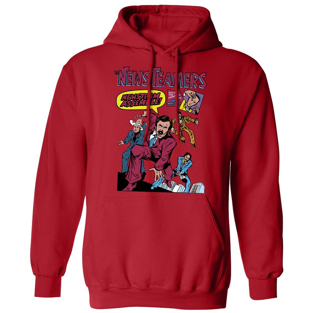 Classic Unisex Hoodie - 9ERA4K4L - Red - 5