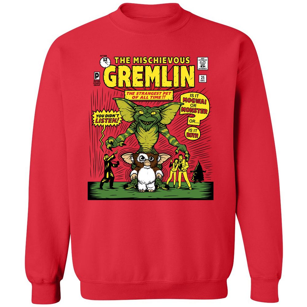 Classic Unisex Sweatshirt - FWYHVZQH - Red - 5