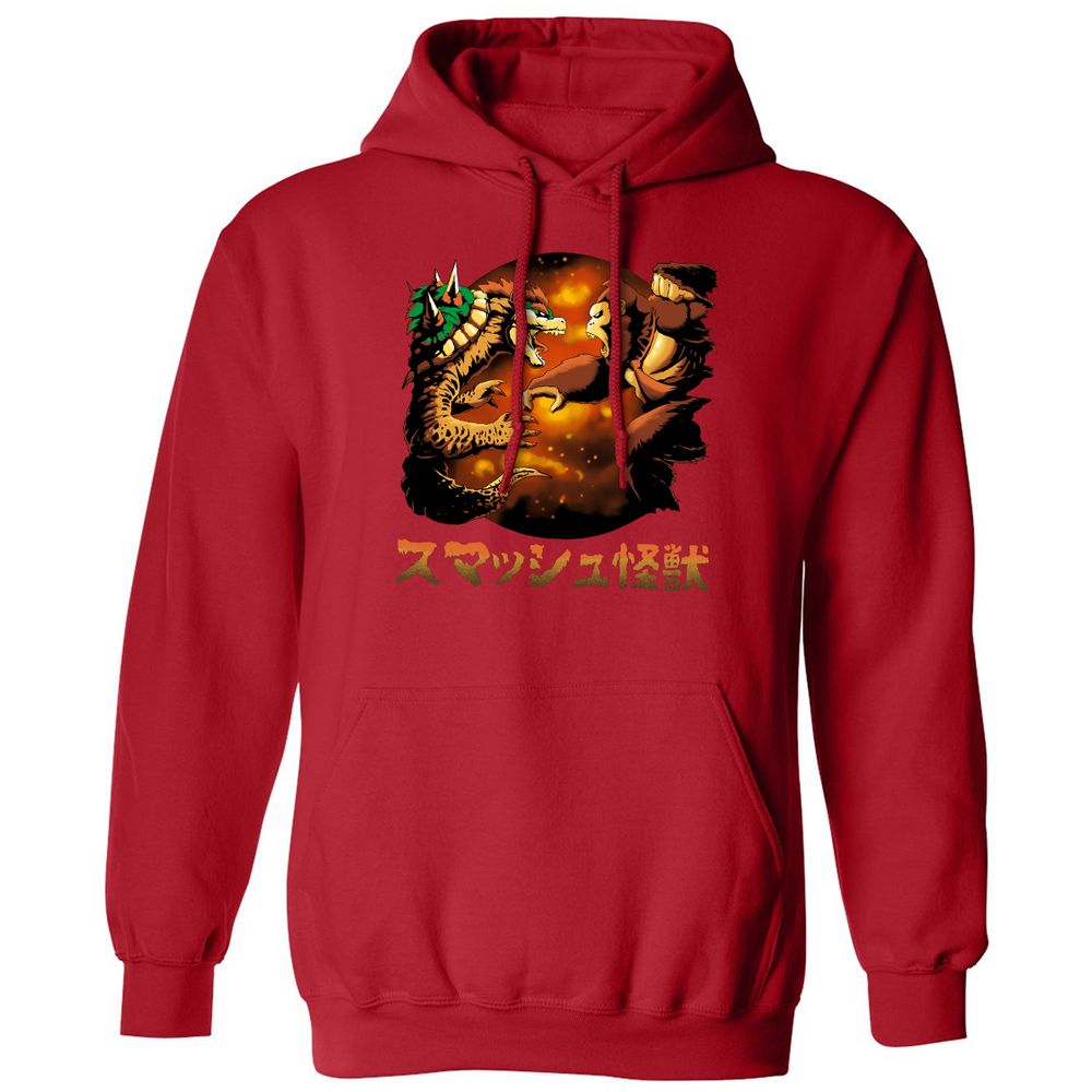 Classic Unisex Hoodie - F6ZYXLG1 - Red - 5