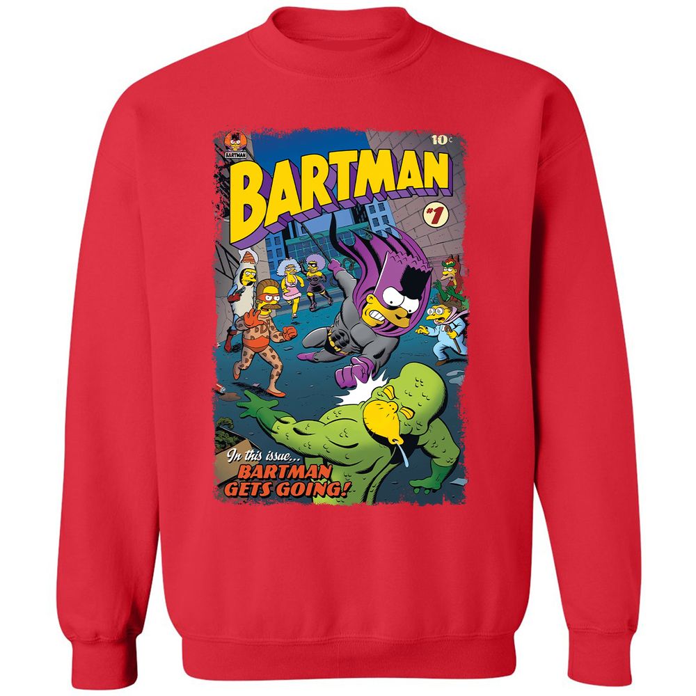 Classic Unisex Sweatshirt - XNQPV532 - Red - 5