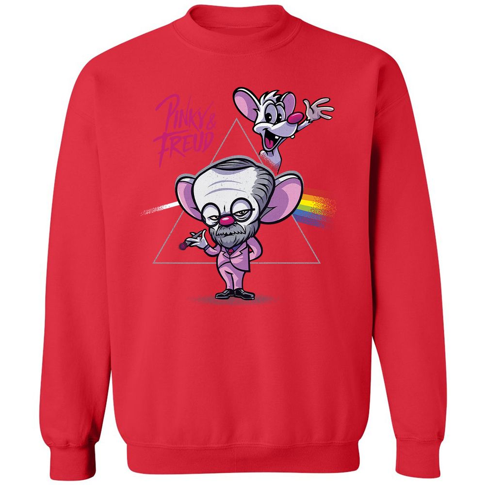 Classic Unisex Sweatshirt - JPSHSG4F - Red - 5