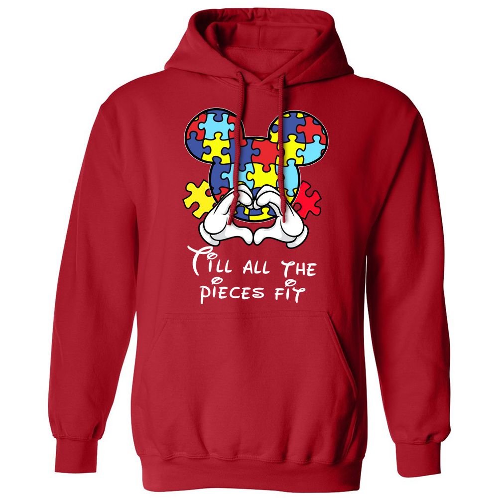Classic Unisex Hoodie - FJADPSQJ - Red - 5