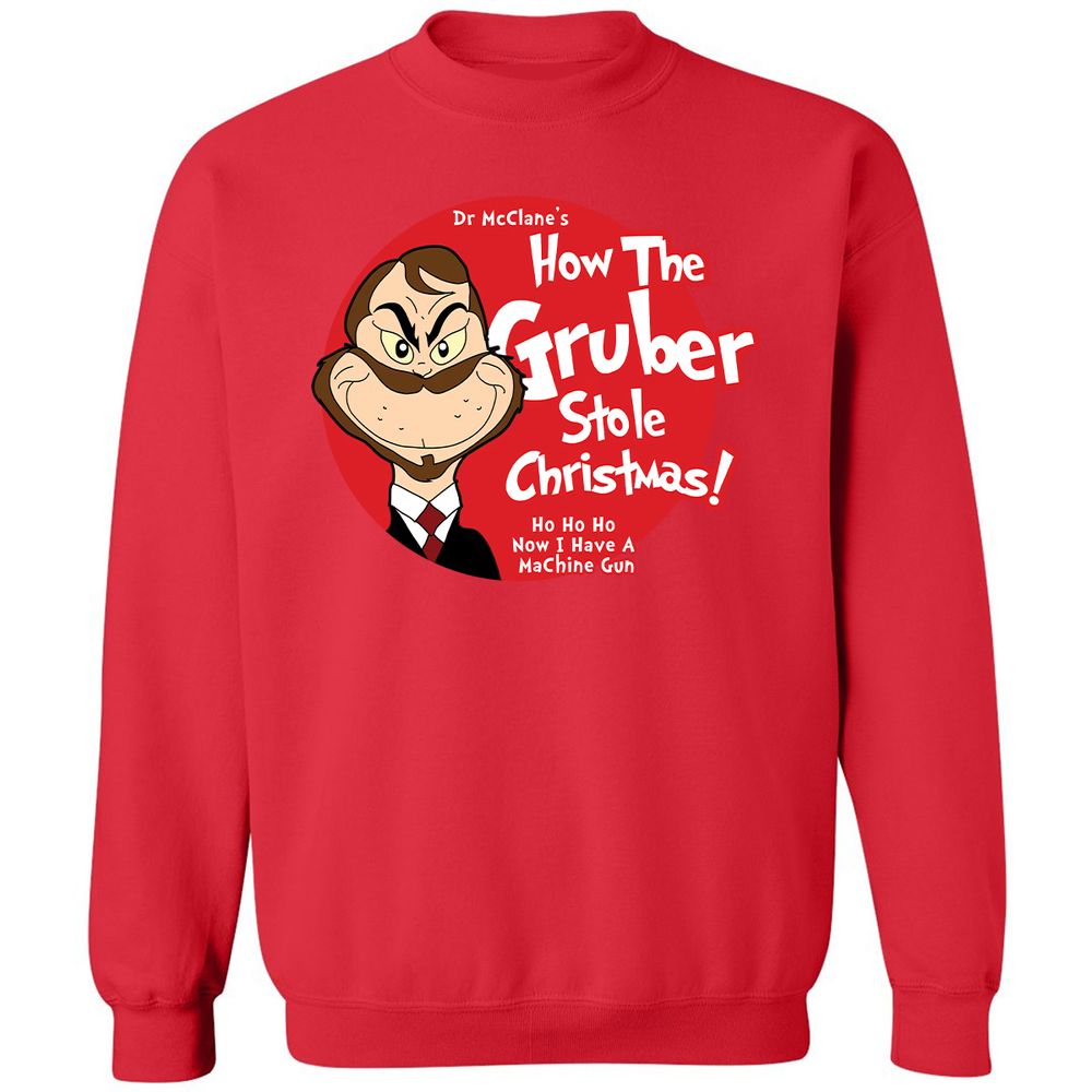 Classic Unisex Sweatshirt - MYQ7GMHB - Red - 5