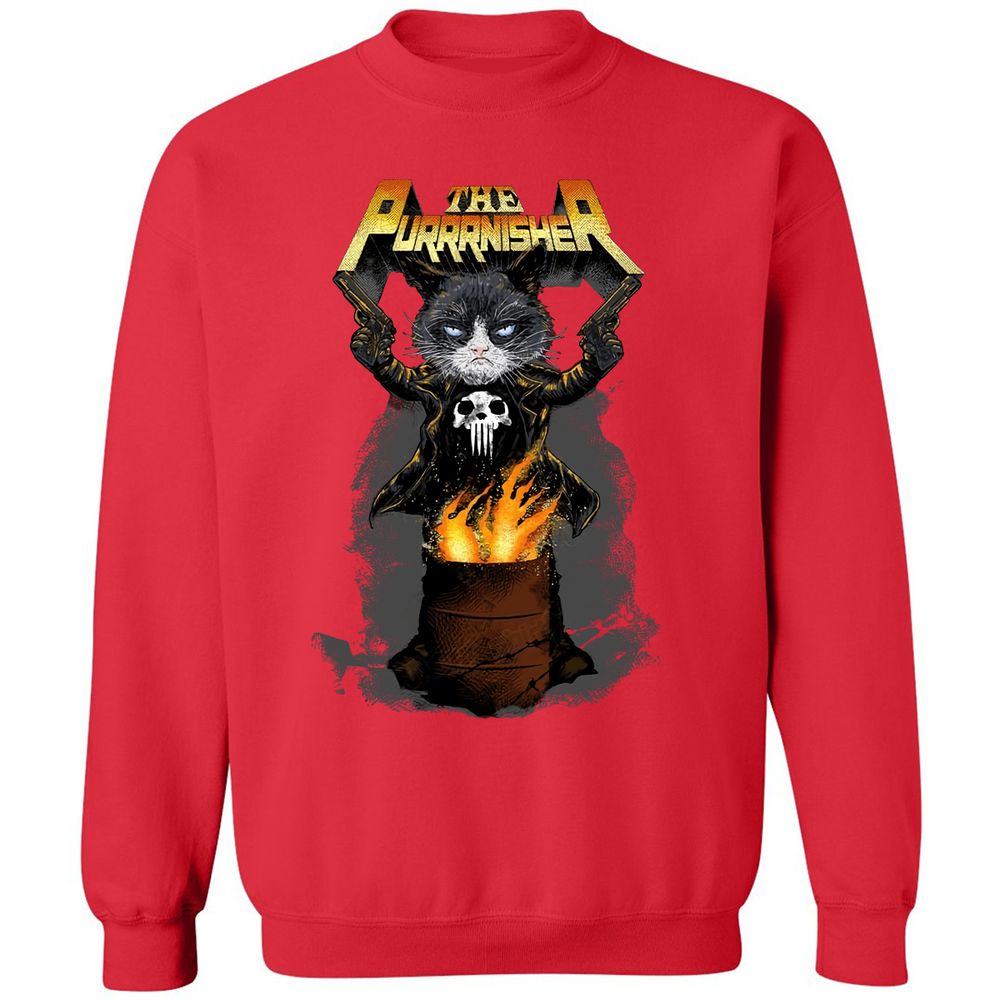 Classic Unisex Sweatshirt - JZEW26ZY - Red - 5