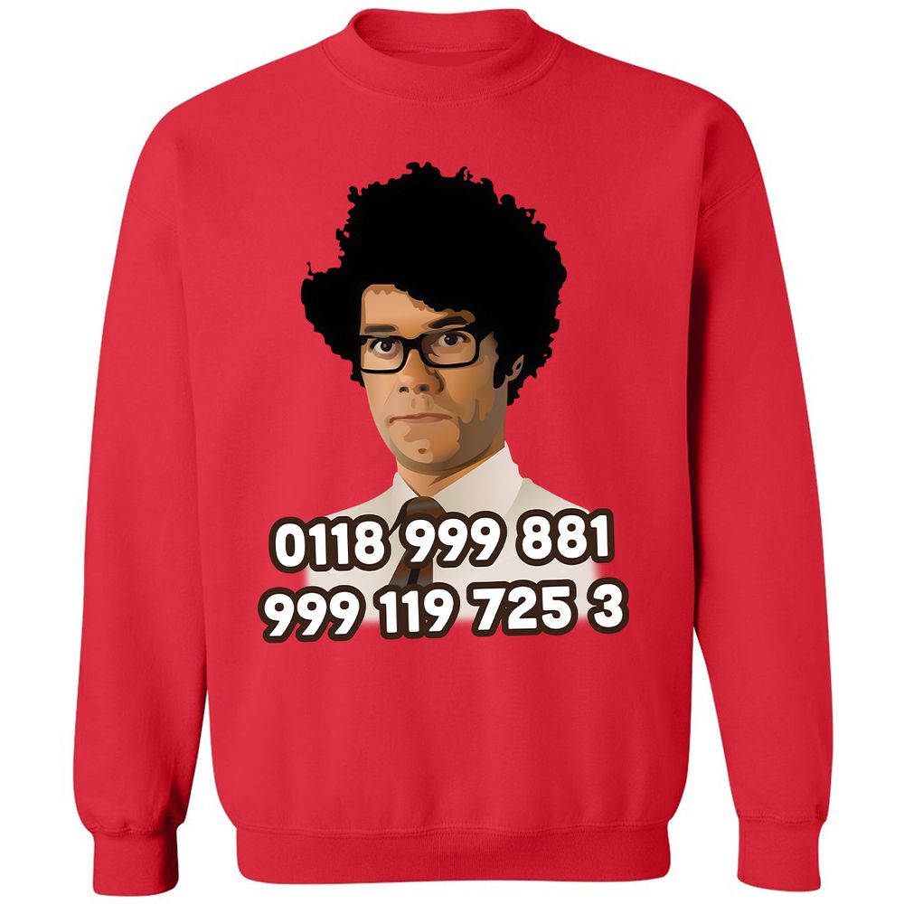 Classic Unisex Sweatshirt - WWBBWAR5 - Red - 5