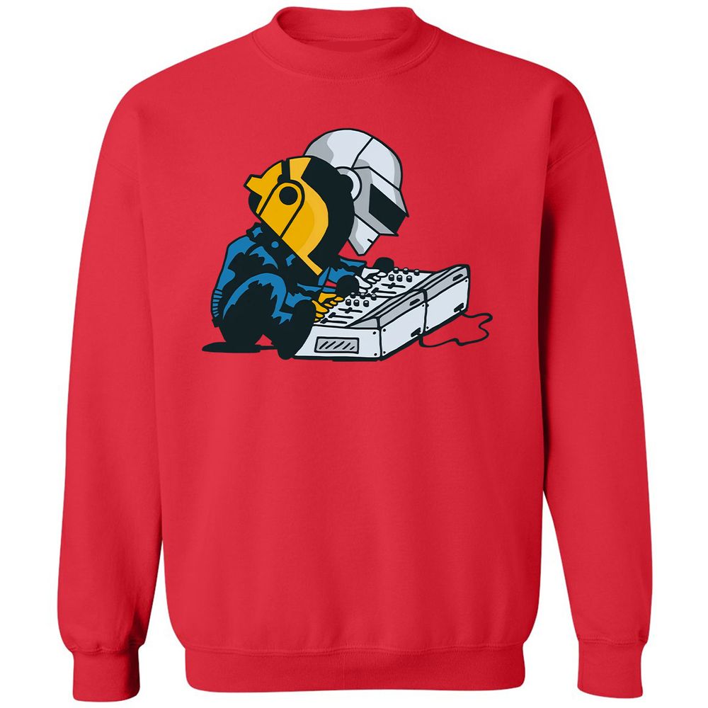 Classic Unisex Sweatshirt - JKLPXRZ1 - Red - 5