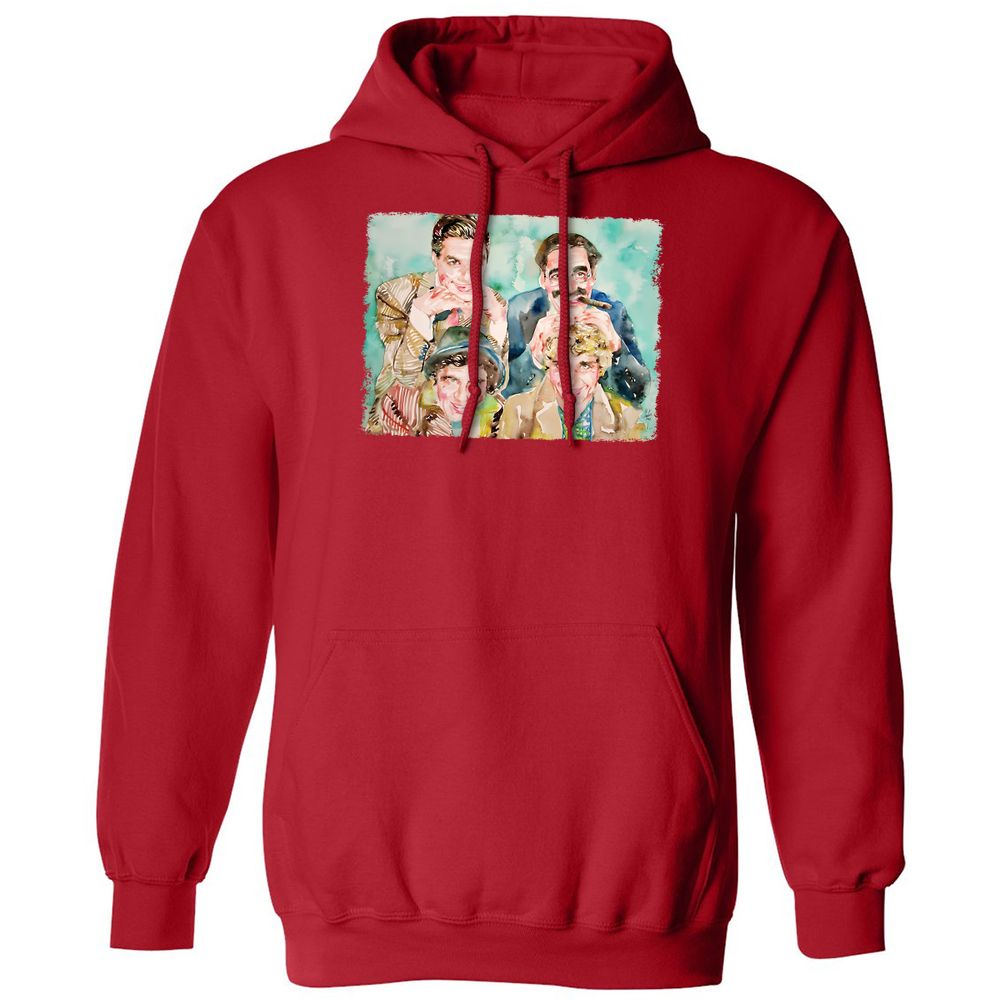 Classic Unisex Hoodie - 7P4SD1KK - Red - 5
