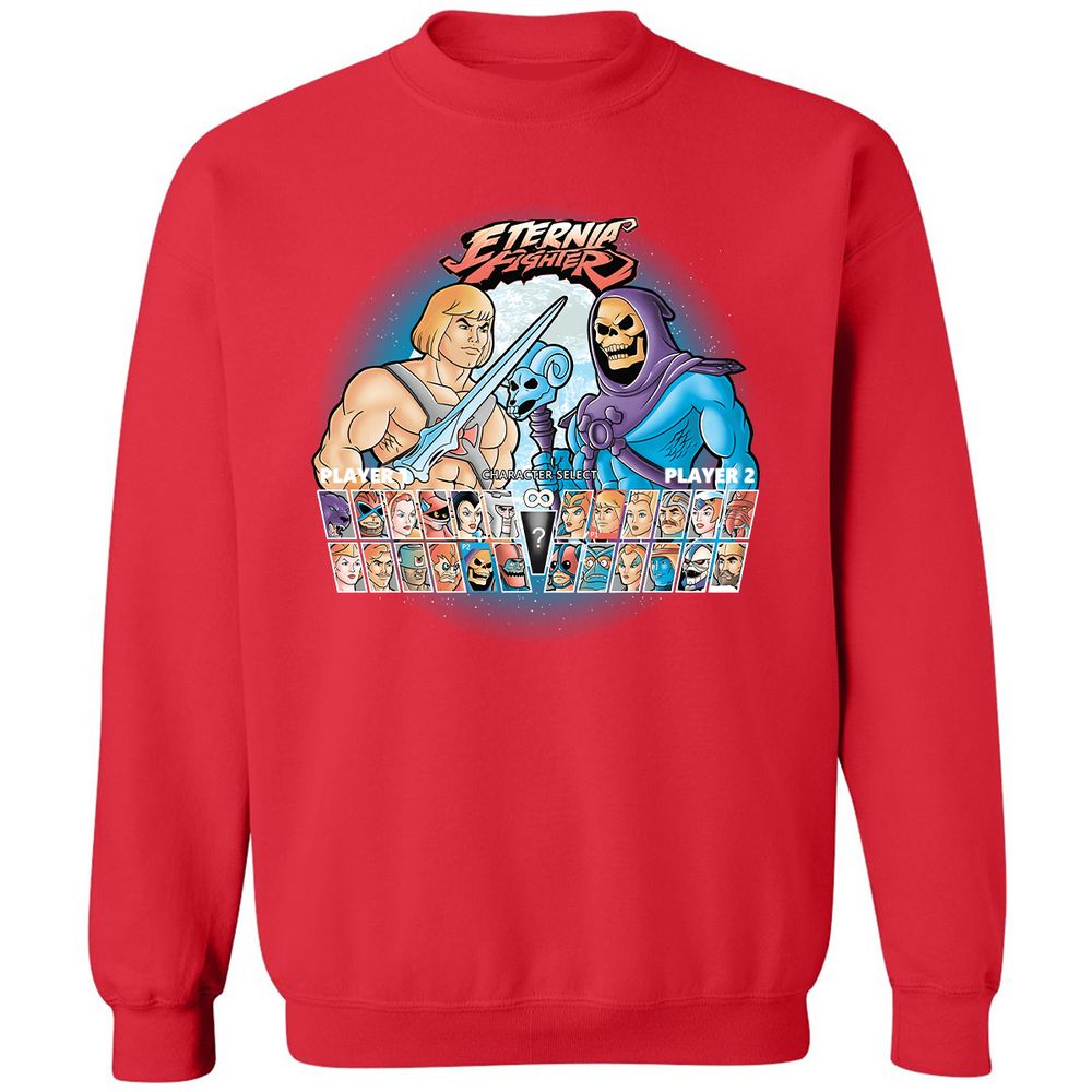 Classic Unisex Sweatshirt - 4ERAQQWR - Red - 5