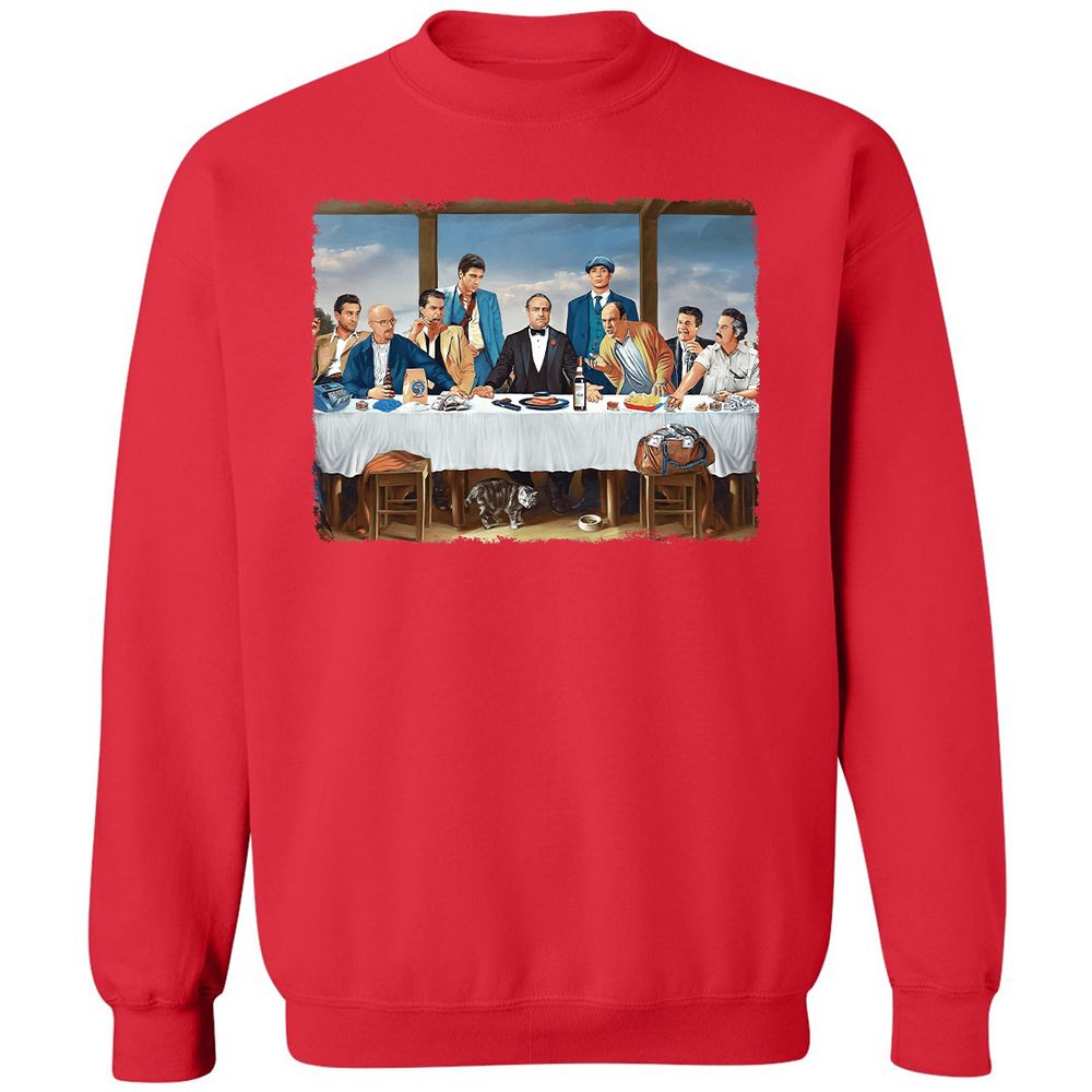 Classic Unisex Sweatshirt - P4NMKT8Y - Red - 5