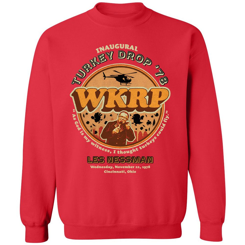 Classic Unisex Sweatshirt - HX3KZ618 - Red - 5
