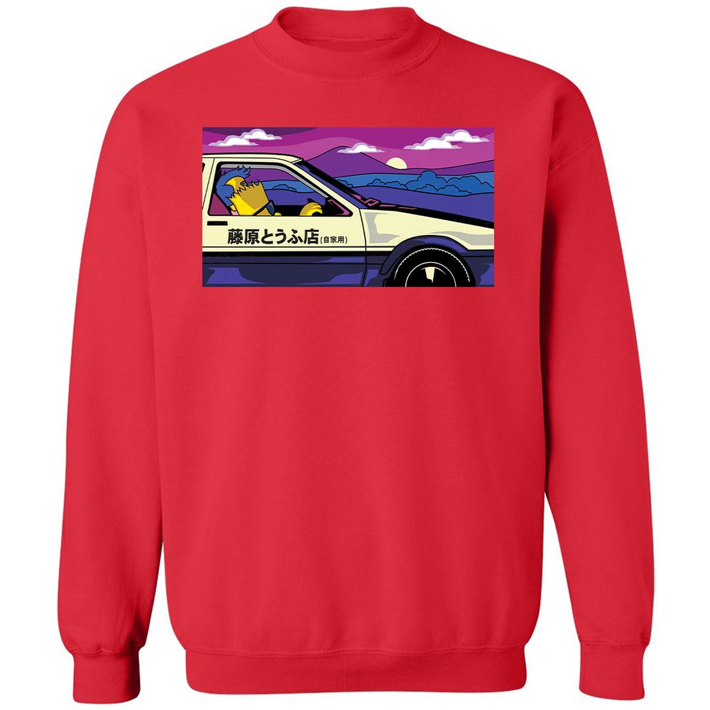 Classic Unisex Sweatshirt - 6K4X45TF - Red - 5