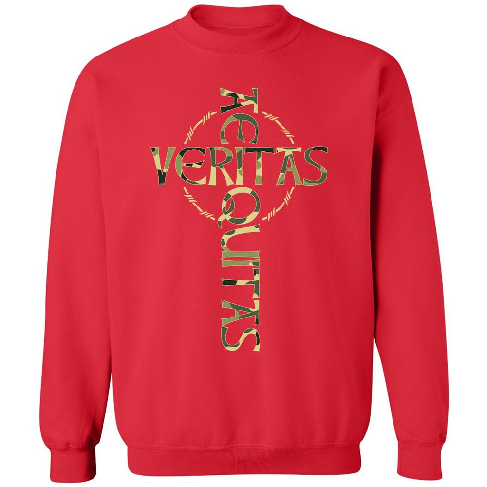 Classic Unisex Sweatshirt - P2F4AWD8 - Red - 5
