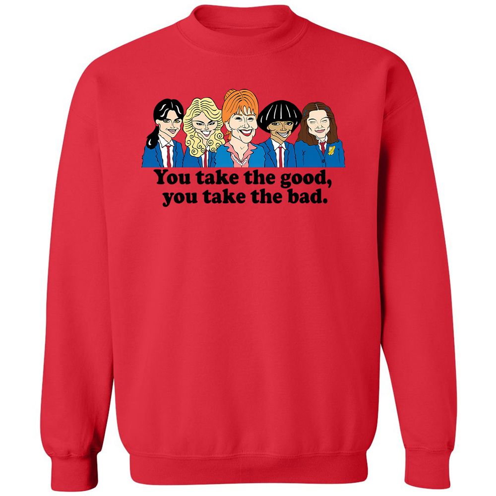 Classic Unisex Sweatshirt - LFE4KTQ7 - Red - 5