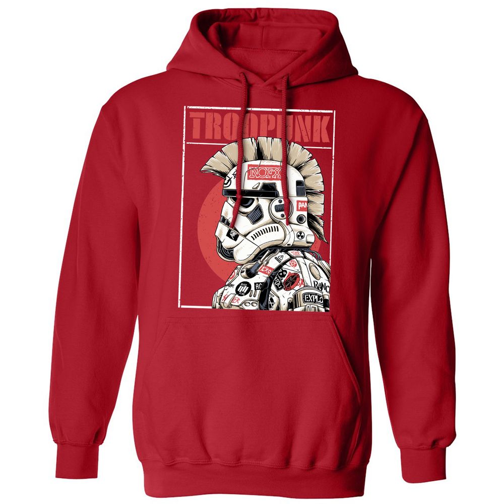 Classic Unisex Hoodie - W11QX6YB - Red - 5