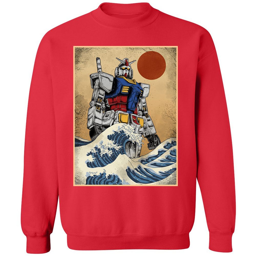Classic Unisex Sweatshirt - LADYUA7P - Red - 5