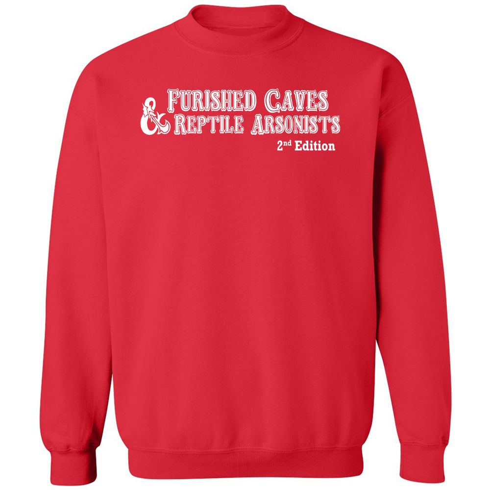 Classic Unisex Sweatshirt - XAQTCFG6 - Red - 5