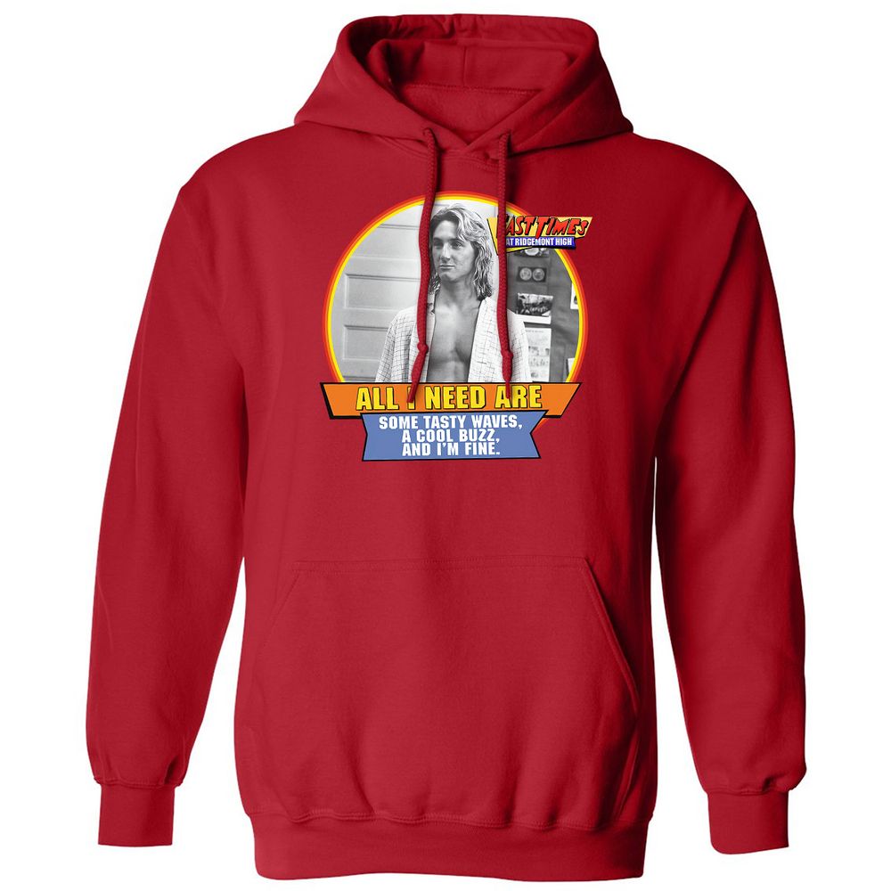 Classic Unisex Hoodie - WCJ59PJX - Red - 5