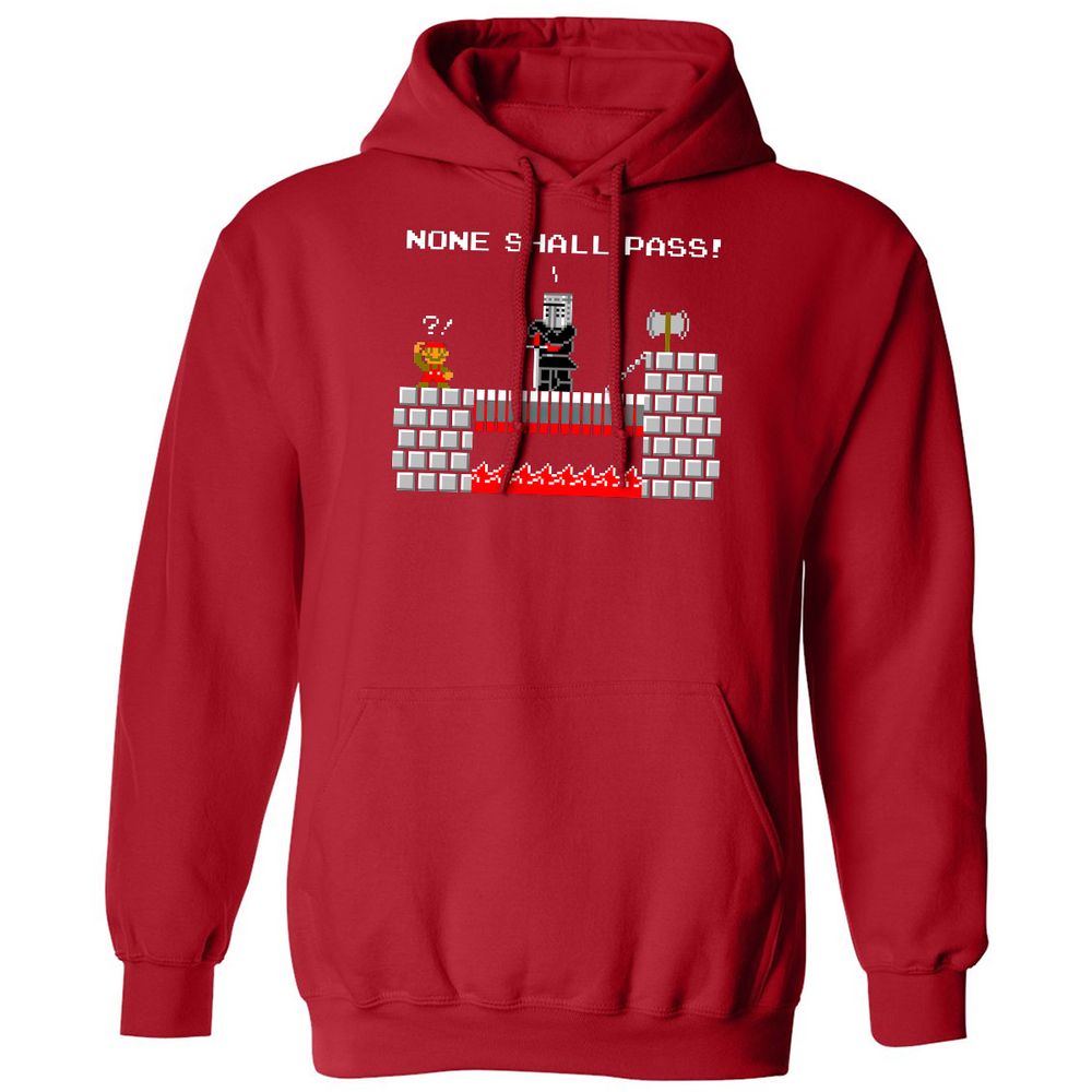 Classic Unisex Hoodie - WND9KNMX - Red - 5