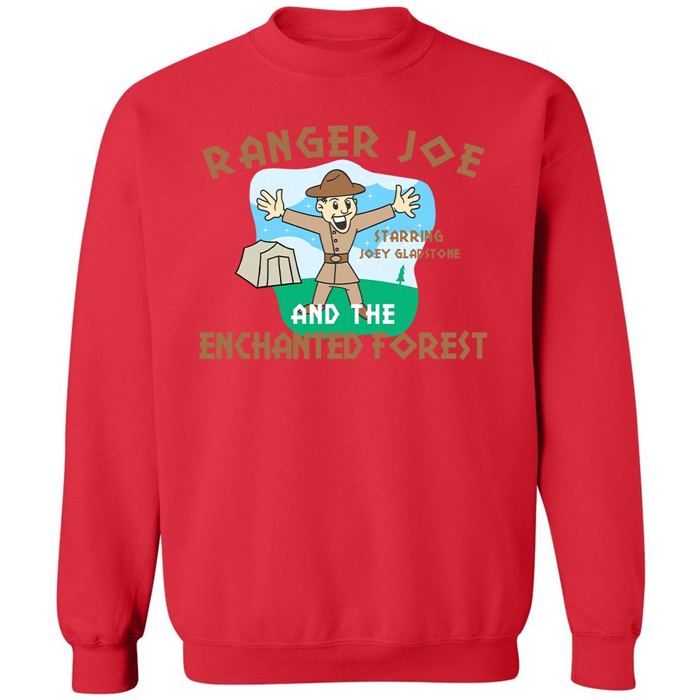 Classic Unisex Sweatshirt - DHH9SBLJ - Red - 5