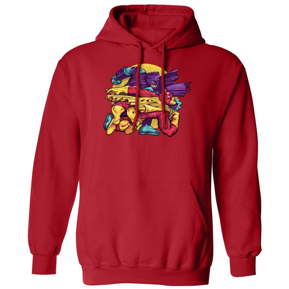 Classic Unisex Hoodie - DBLMWZTF - Red - 5