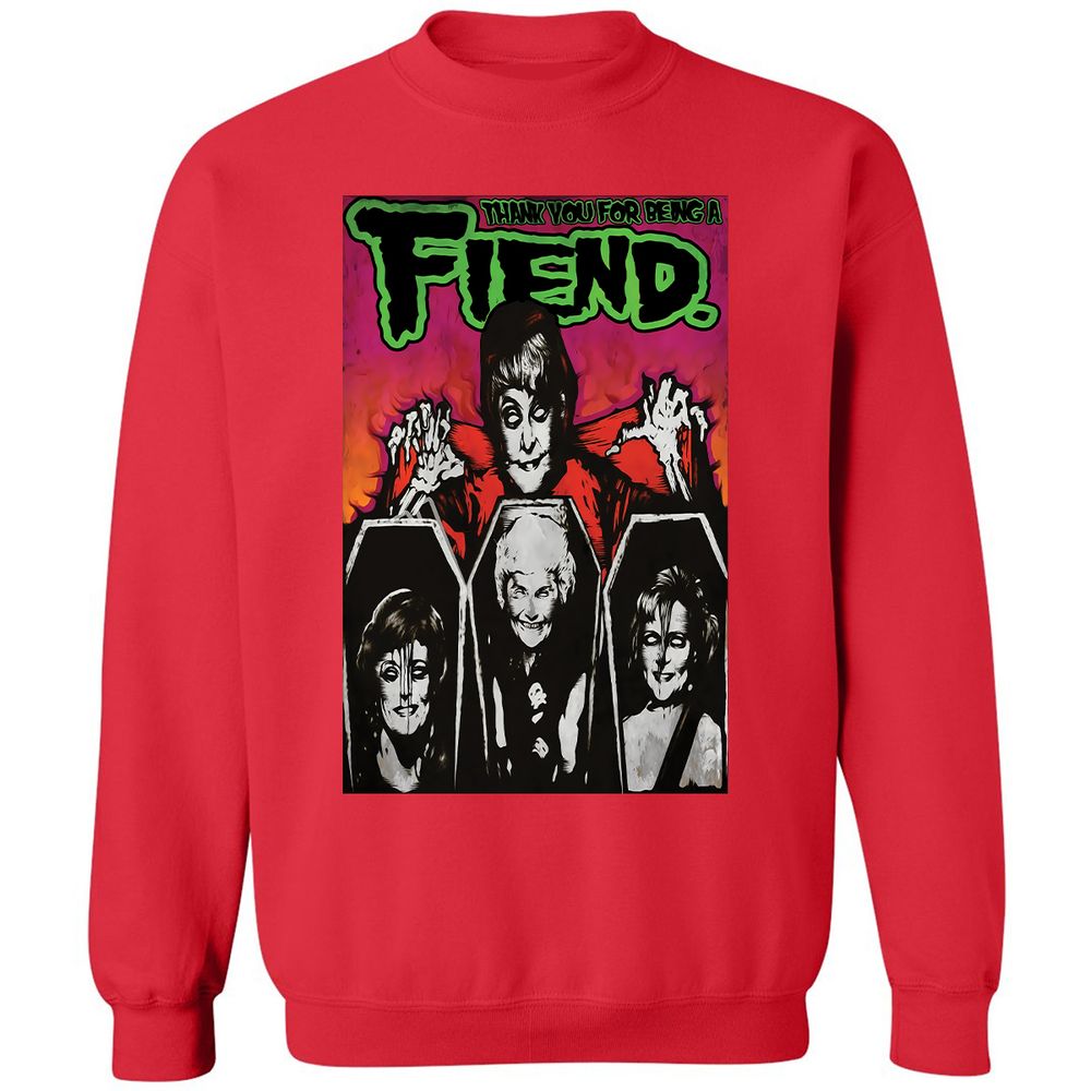 Classic Unisex Sweatshirt - E7VLTM8K - Red - 5