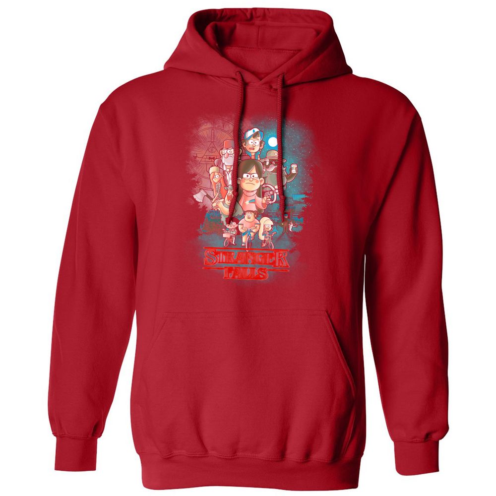 Classic Unisex Hoodie - Q9DDUGBK - Red - 5
