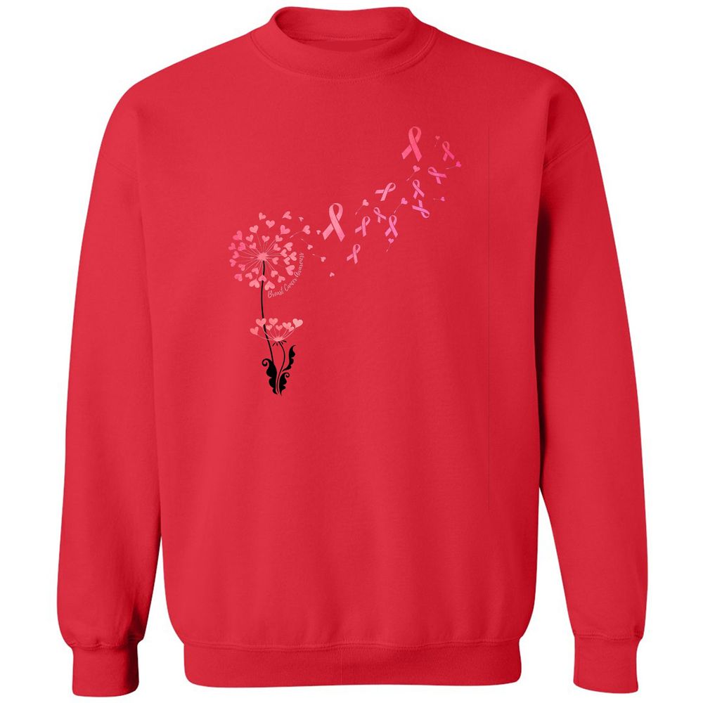 Classic Unisex Sweatshirt - FBM7E3RN - Red - 5