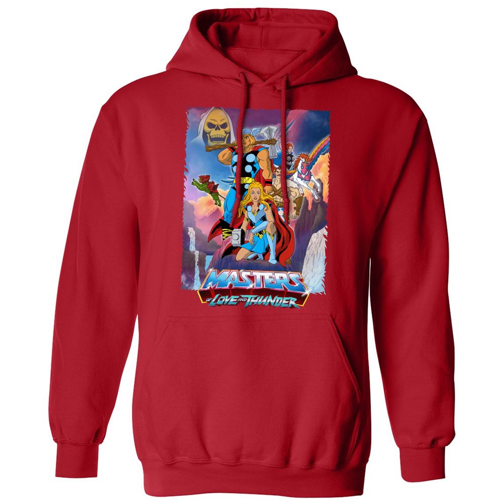 Classic Unisex Hoodie - N1N5RLA5 - Red - 5