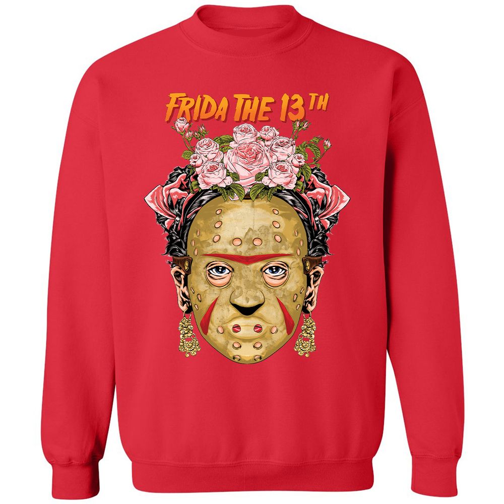 Classic Unisex Sweatshirt - LPRCU2D4 - Red - 5