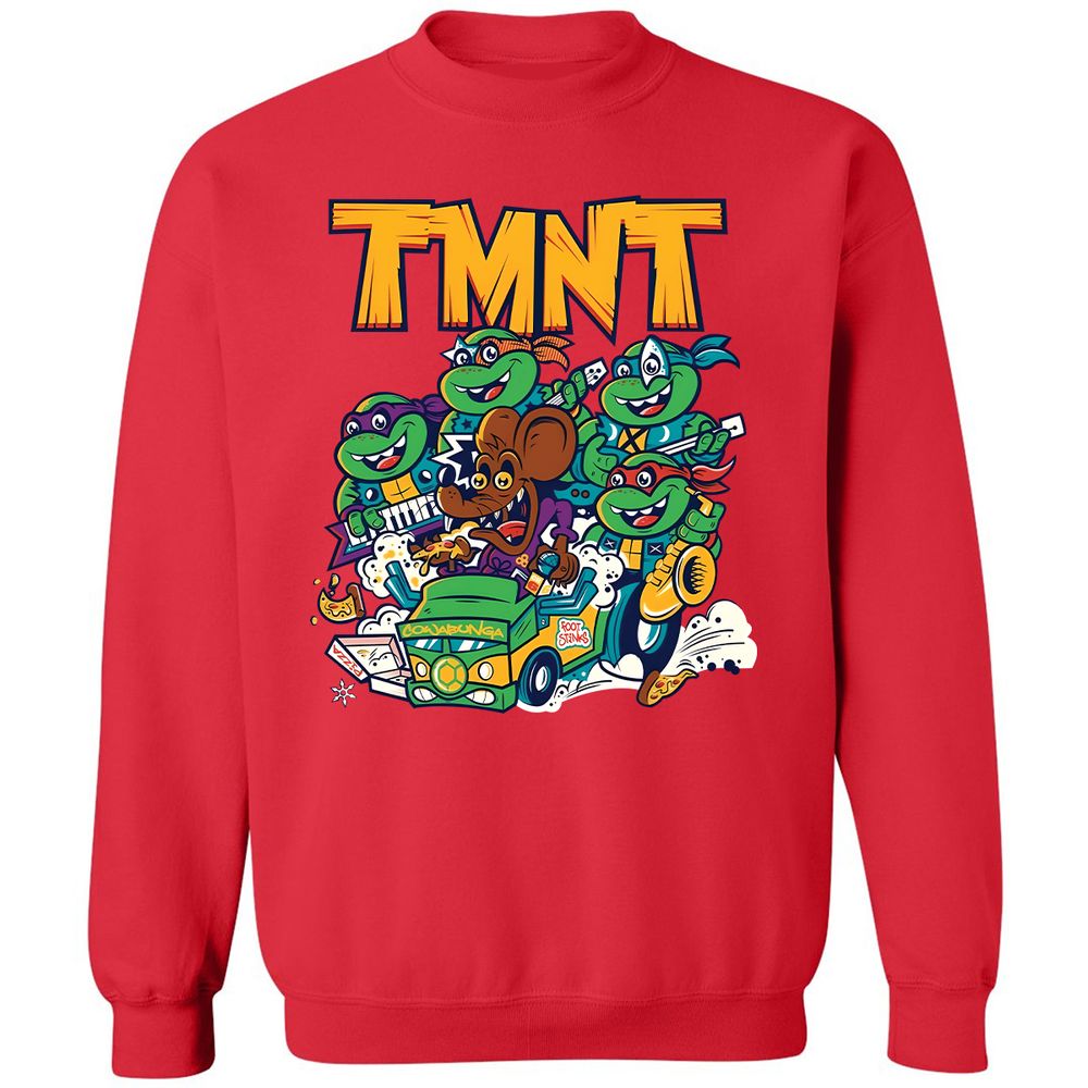 Classic Unisex Sweatshirt - U8ANC95X - Red - 5