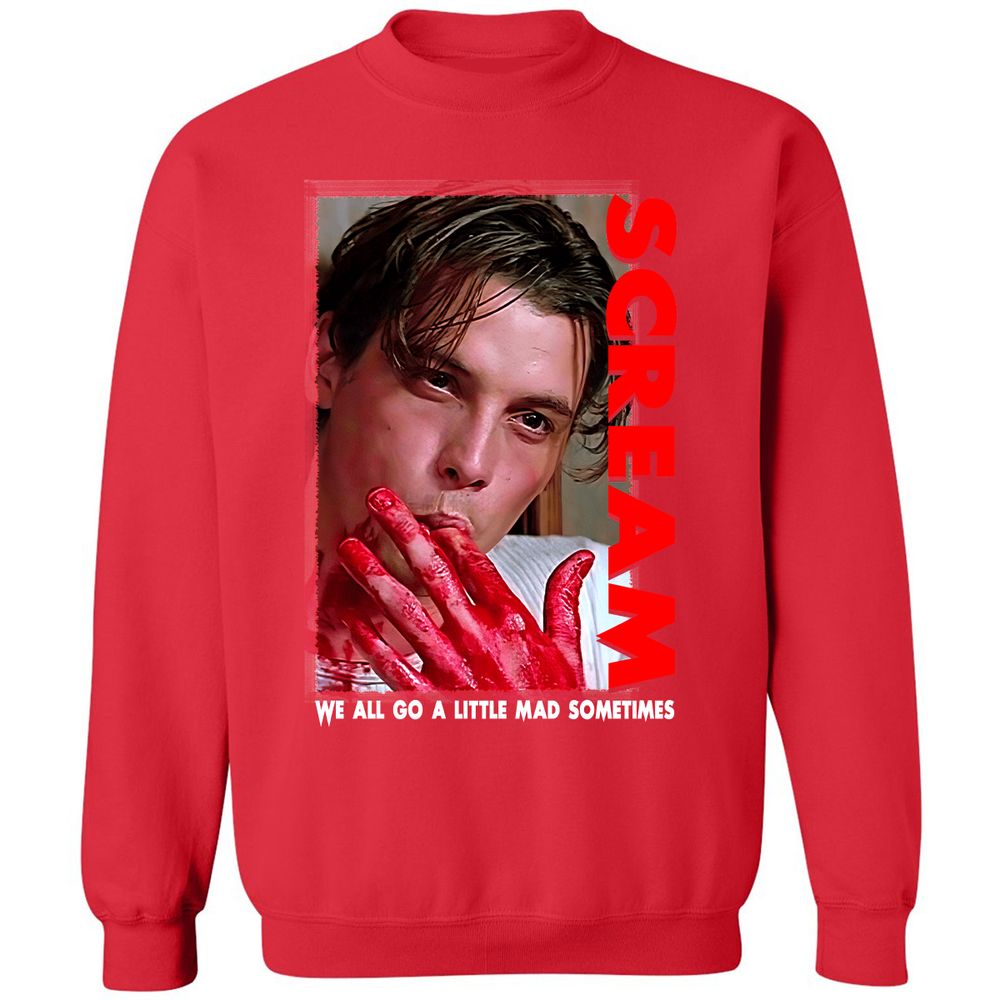 Classic Unisex Sweatshirt - NSXUA2DX - Red - 5