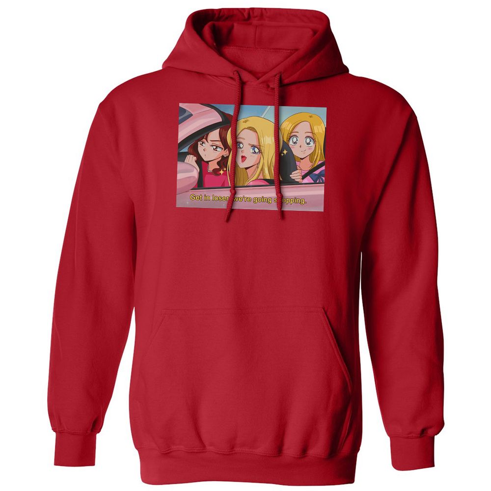 Classic Unisex Hoodie - LCP9D3X4 - Red - 5