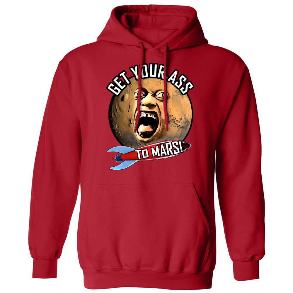 Classic Unisex Hoodie - GSDMM6GD - Red - 5