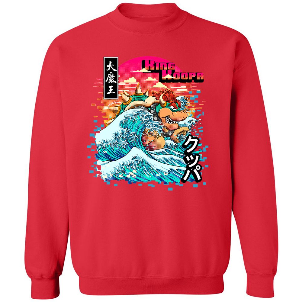 Classic Unisex Sweatshirt - 9X6Y33TP - Red - 5