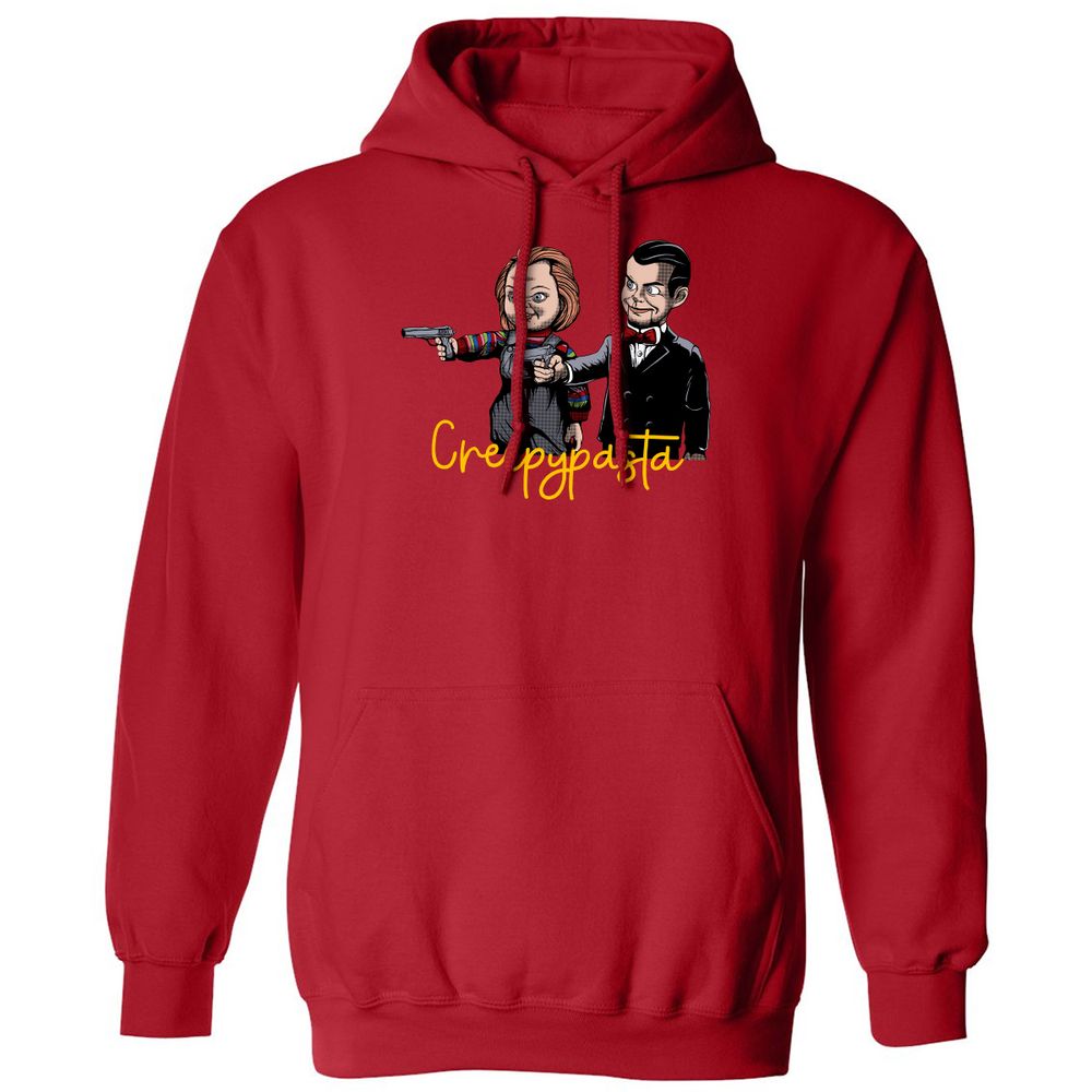 Classic Unisex Hoodie - UV5EHZ7F - Red - 5