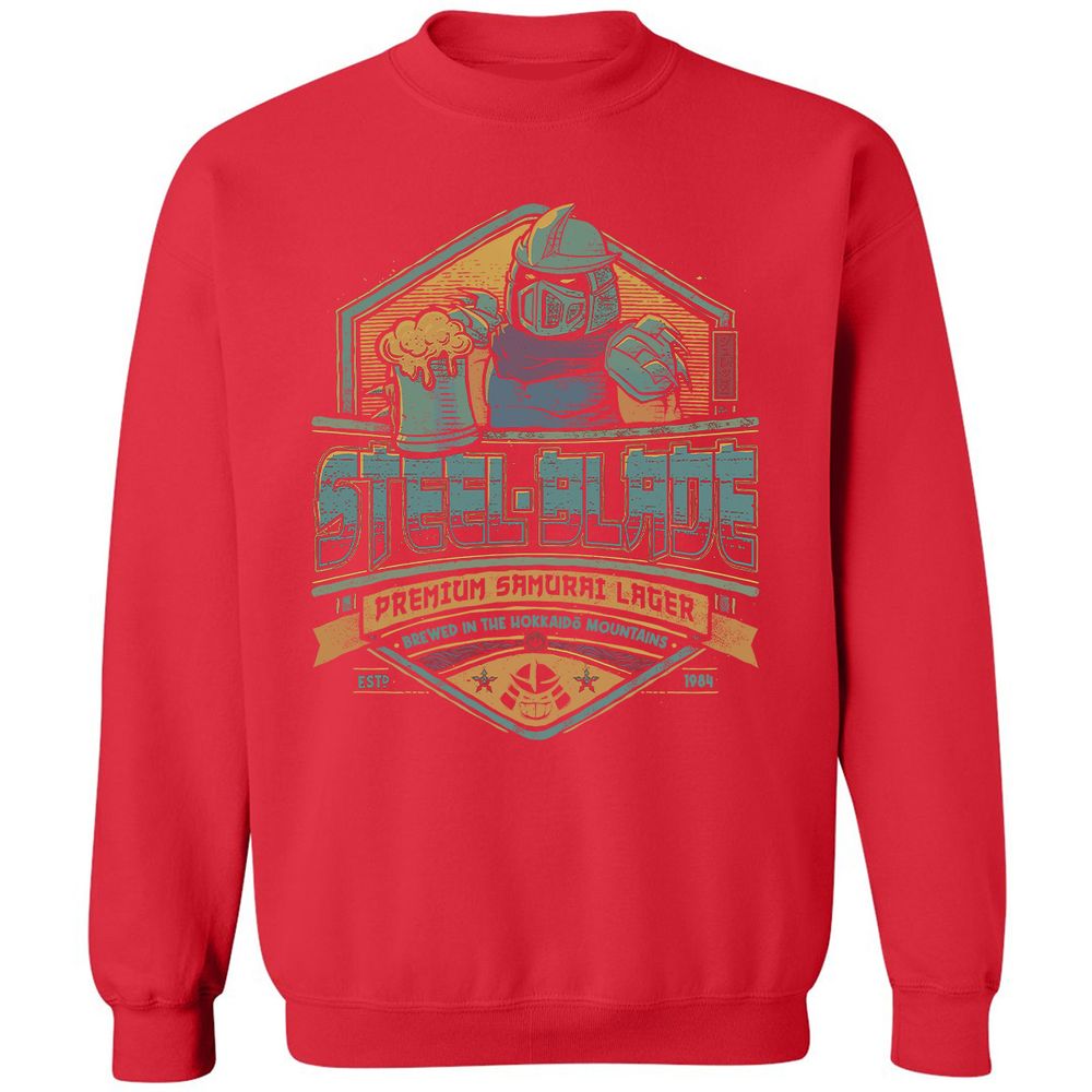 Classic Unisex Sweatshirt - E3QMNWFG - Red - 5