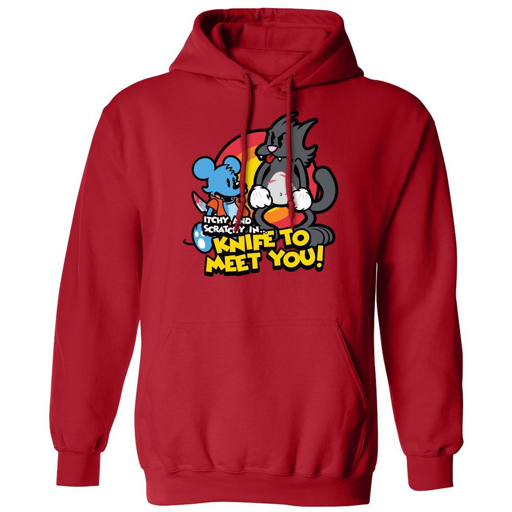 Classic Unisex Hoodie - 8VDMYAQB - Red - 5