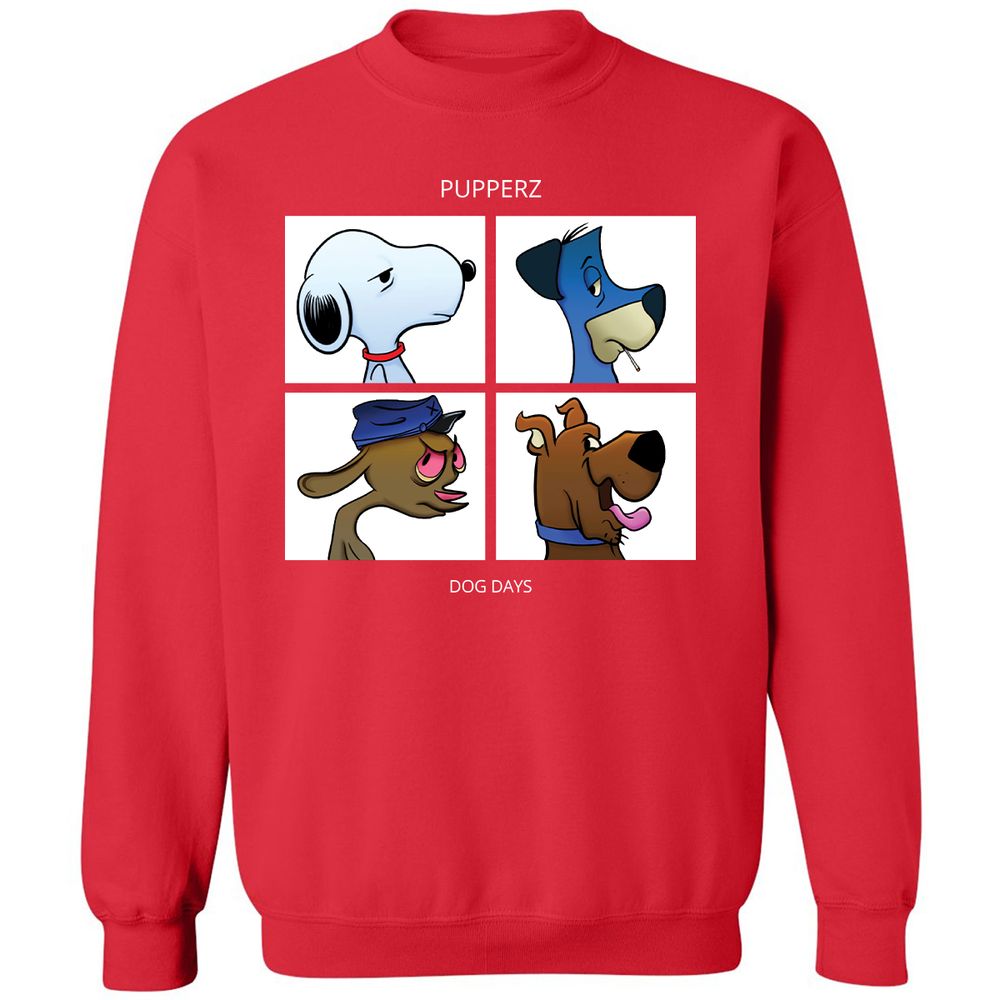 Classic Unisex Sweatshirt - NFZQSE35 - Red - 5