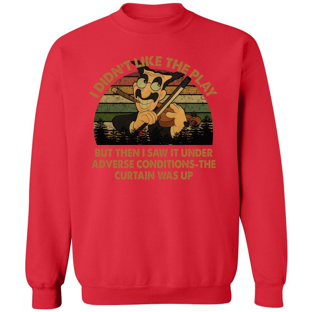 Classic Unisex Sweatshirt - SSPYAGQD - Red - 5