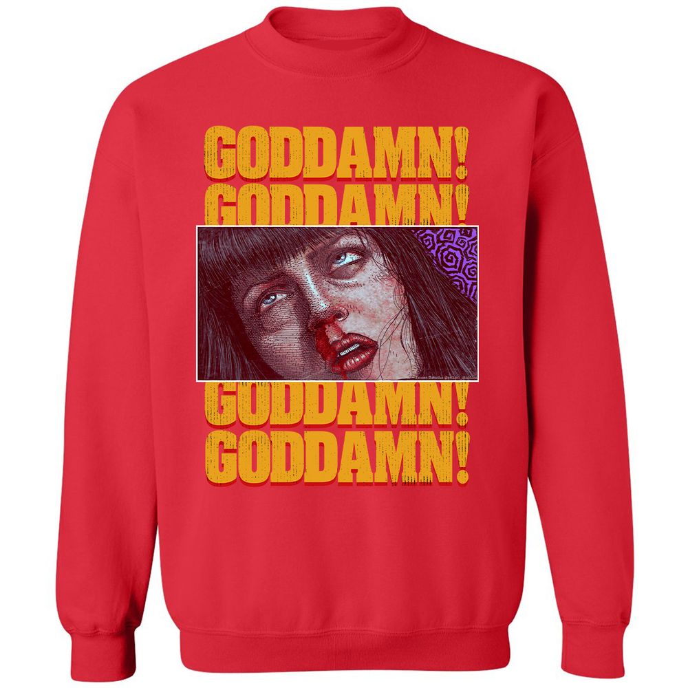 Classic Unisex Sweatshirt - ZRRHTRDU - Red - 5
