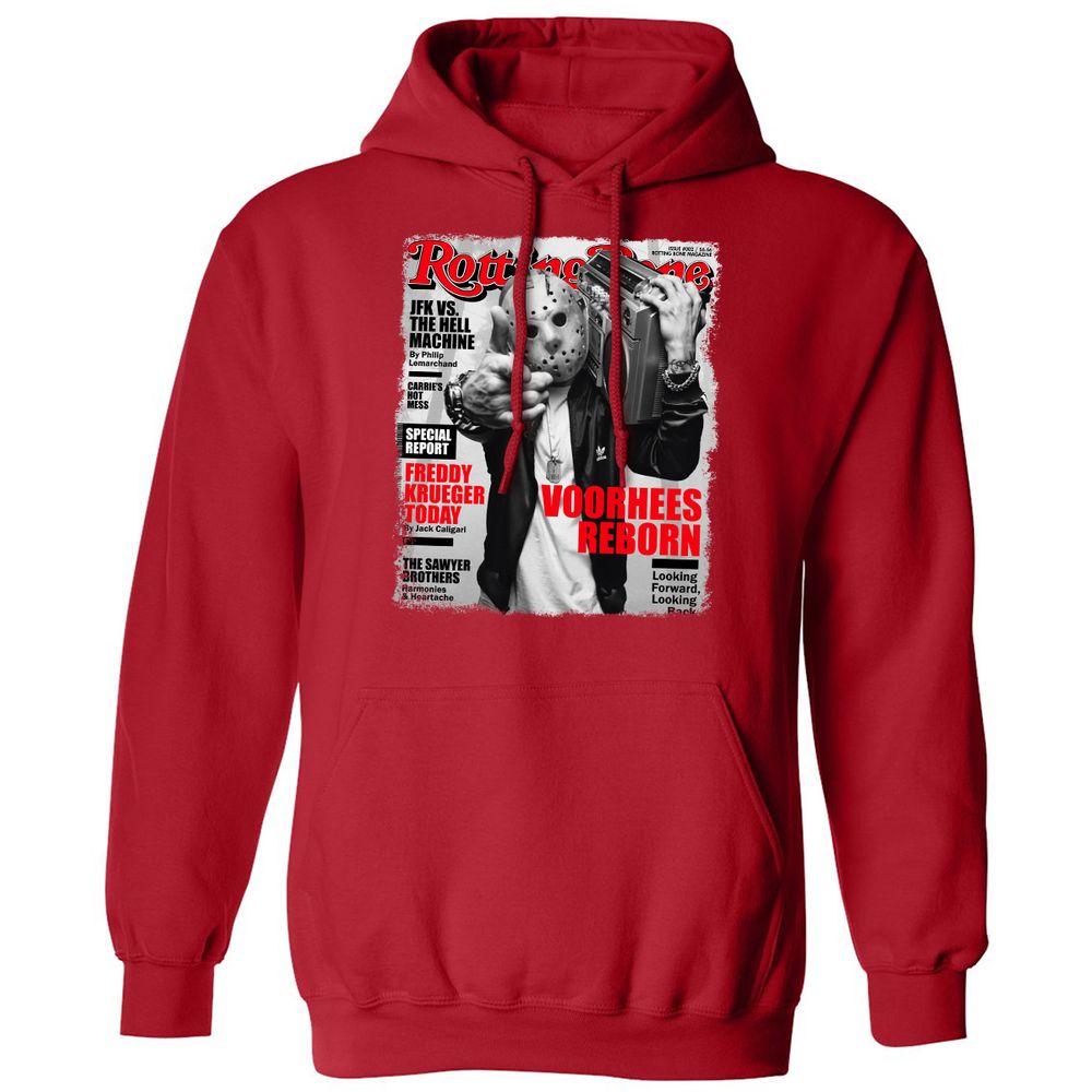 Classic Unisex Hoodie - 9THR2FQK - Red - 5