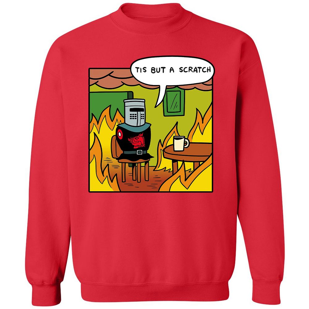 Classic Unisex Sweatshirt - NSBNF3LV - Red - 5