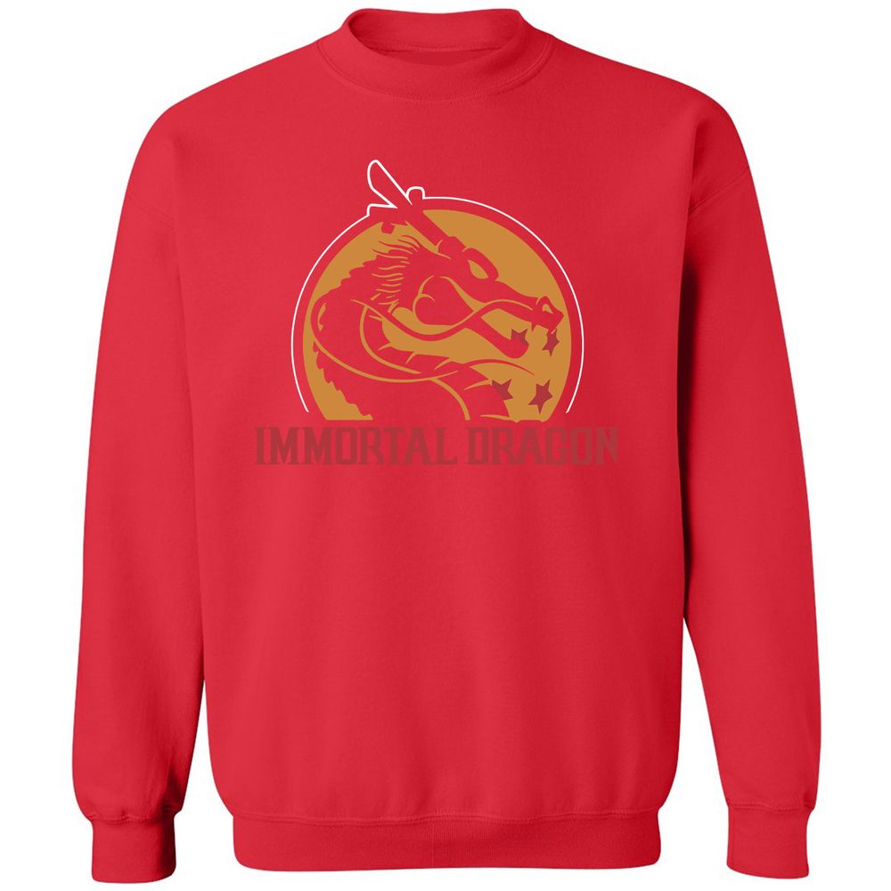 Classic Unisex Sweatshirt - WWE2CW4K - Red - 5