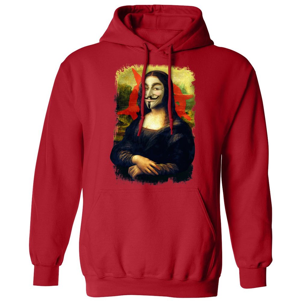 Classic Unisex Hoodie - 78P1FELG - Red - 5