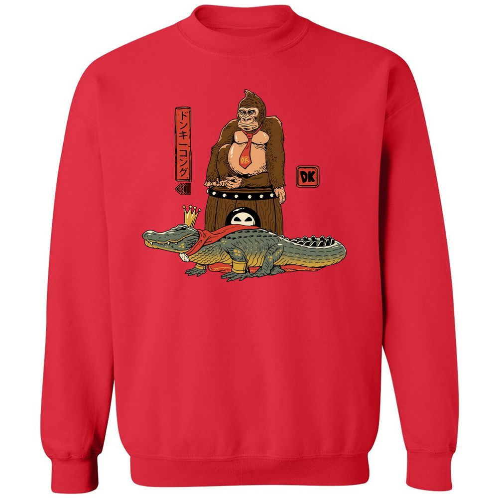 Classic Unisex Sweatshirt - F3CTRWL2 - Red - 5
