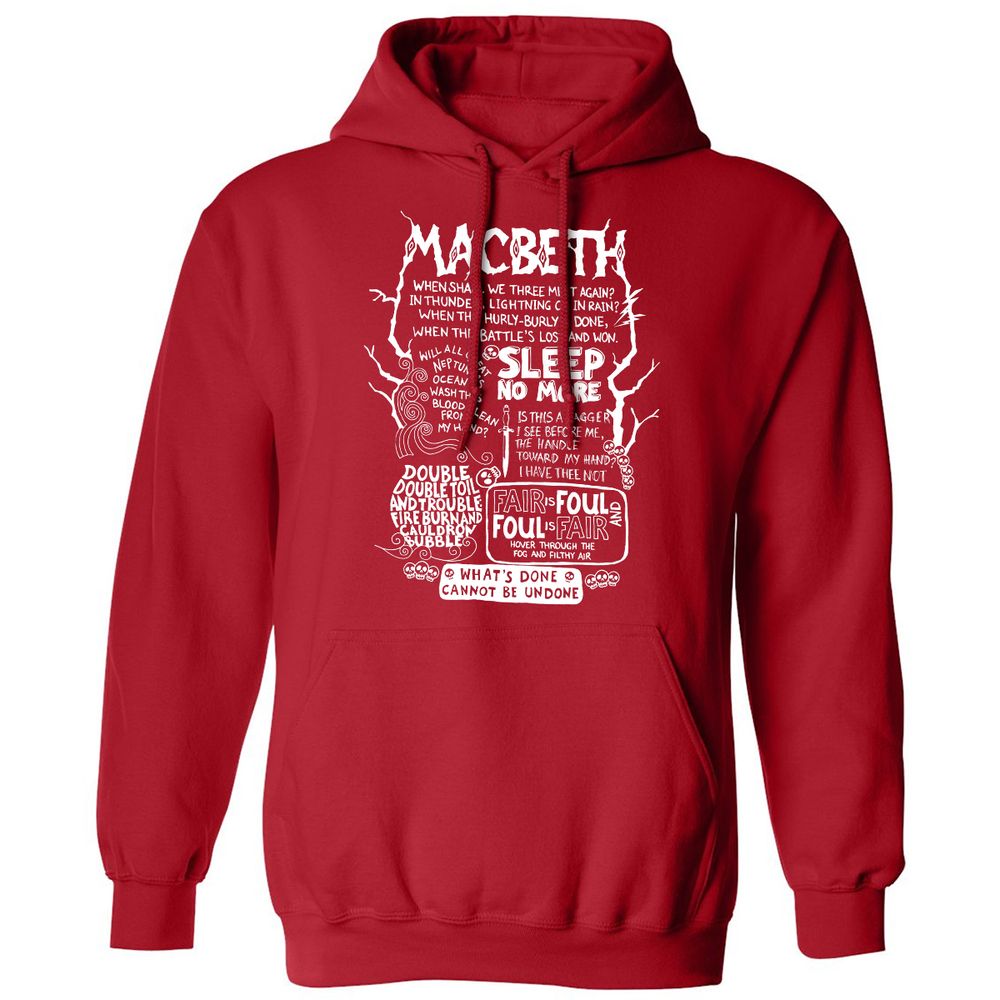 Classic Unisex Hoodie - 143TR51J - Red - 5