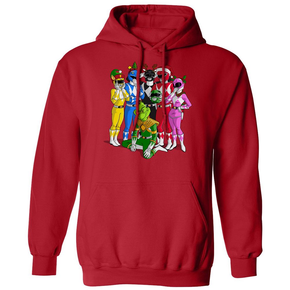 Classic Unisex Hoodie - 7MK6TS5Q - Red - 5